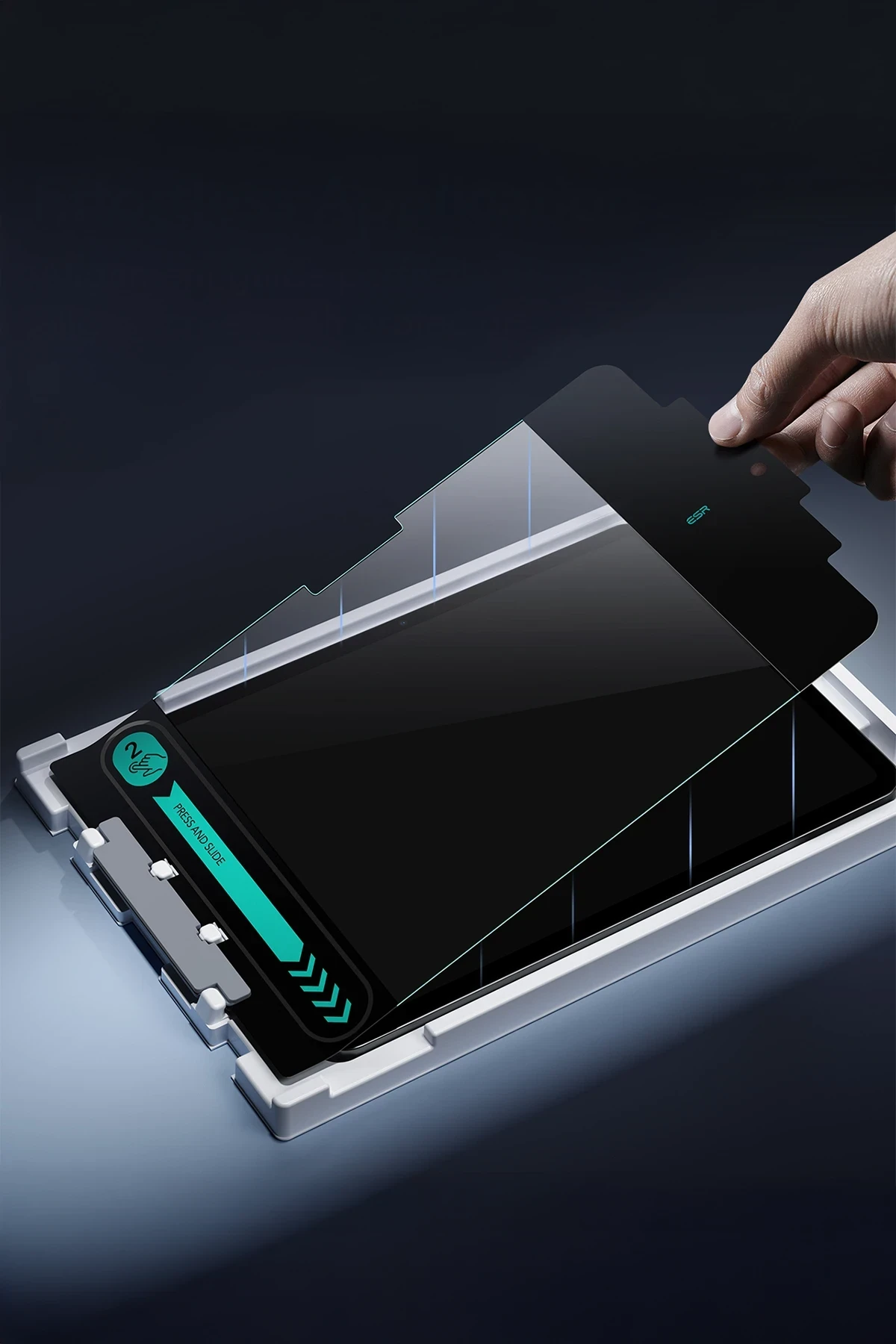 ESR iPad Armorite AutoKit HD 2 Adet Tablet Cam Ekran Koruyucu