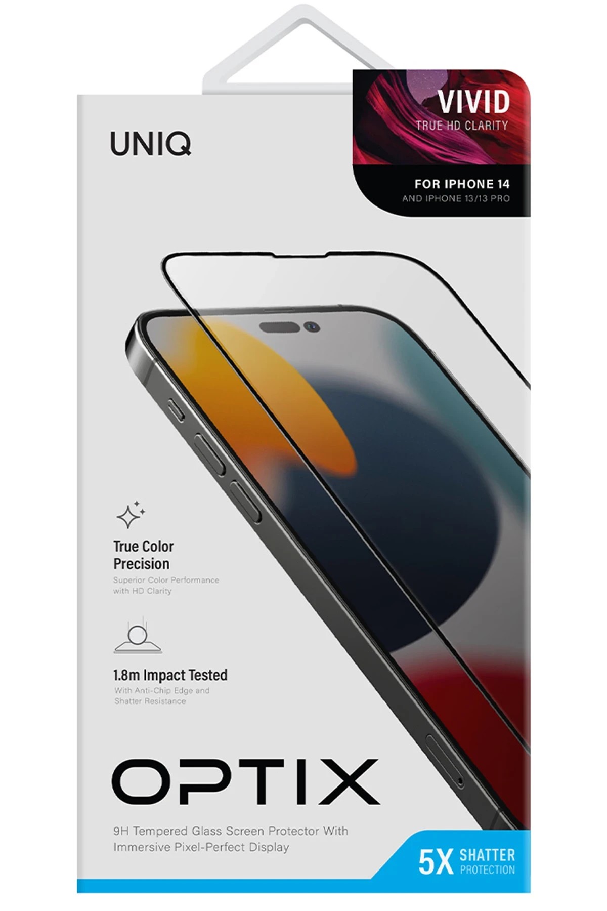 Uniq iPhone Optix Vivid Pro Cam Ekran Koruyucu - 14 Pro Max / 15 Plus / 16 Plus