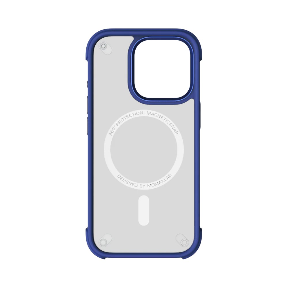 Momax CaseFrom Air Magsafe iPhone 16 Pro Max Shock Proof Kılıf - Mavi