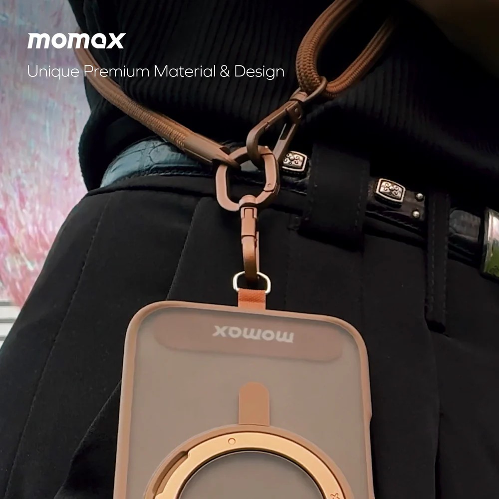 Momax Cord Crossbody Telefon Boyun Askı Kayışı