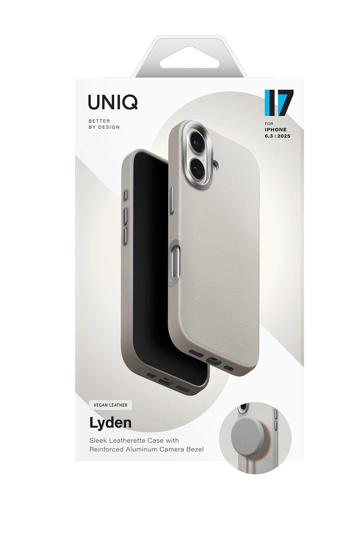 Uniq Lyden Magsafe Deri Kapak - iPhone 17 Air