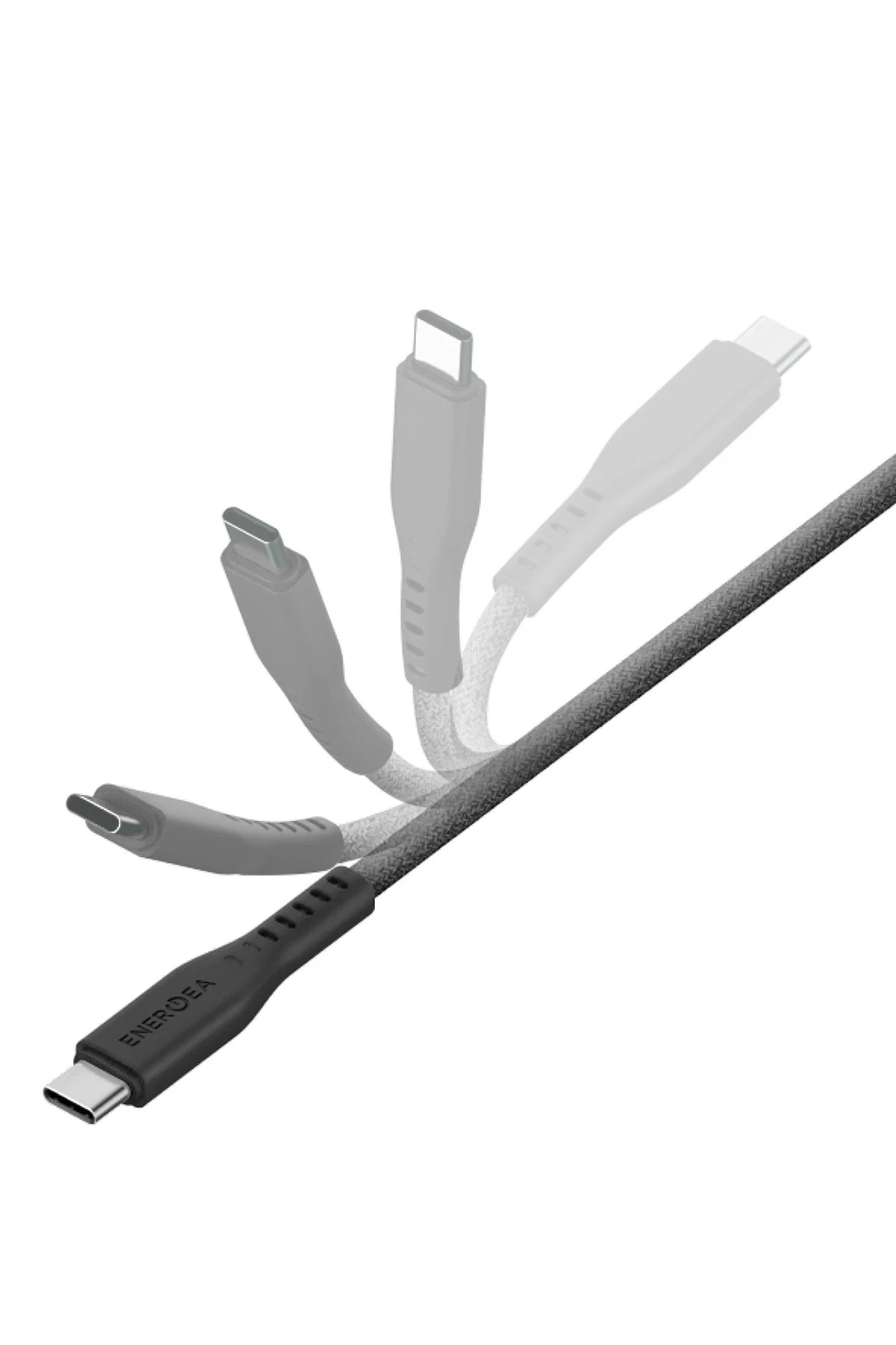 Energea Flow 1.5M 240W Type-C to Type-C PD Hızlı Şarj Kablo