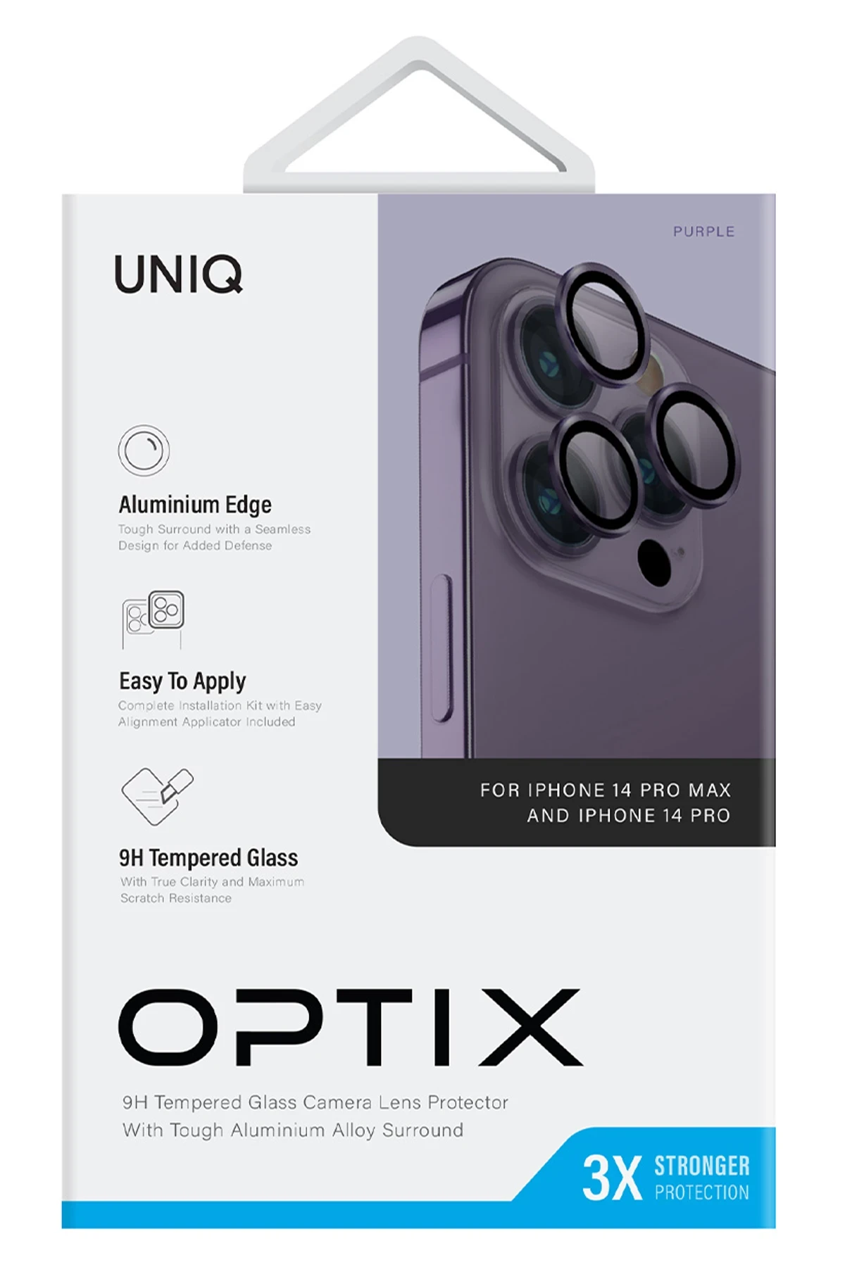 Uniq iPhone 14 Pro / 14 Pro Max Optix Kamera Lens Koruyucu