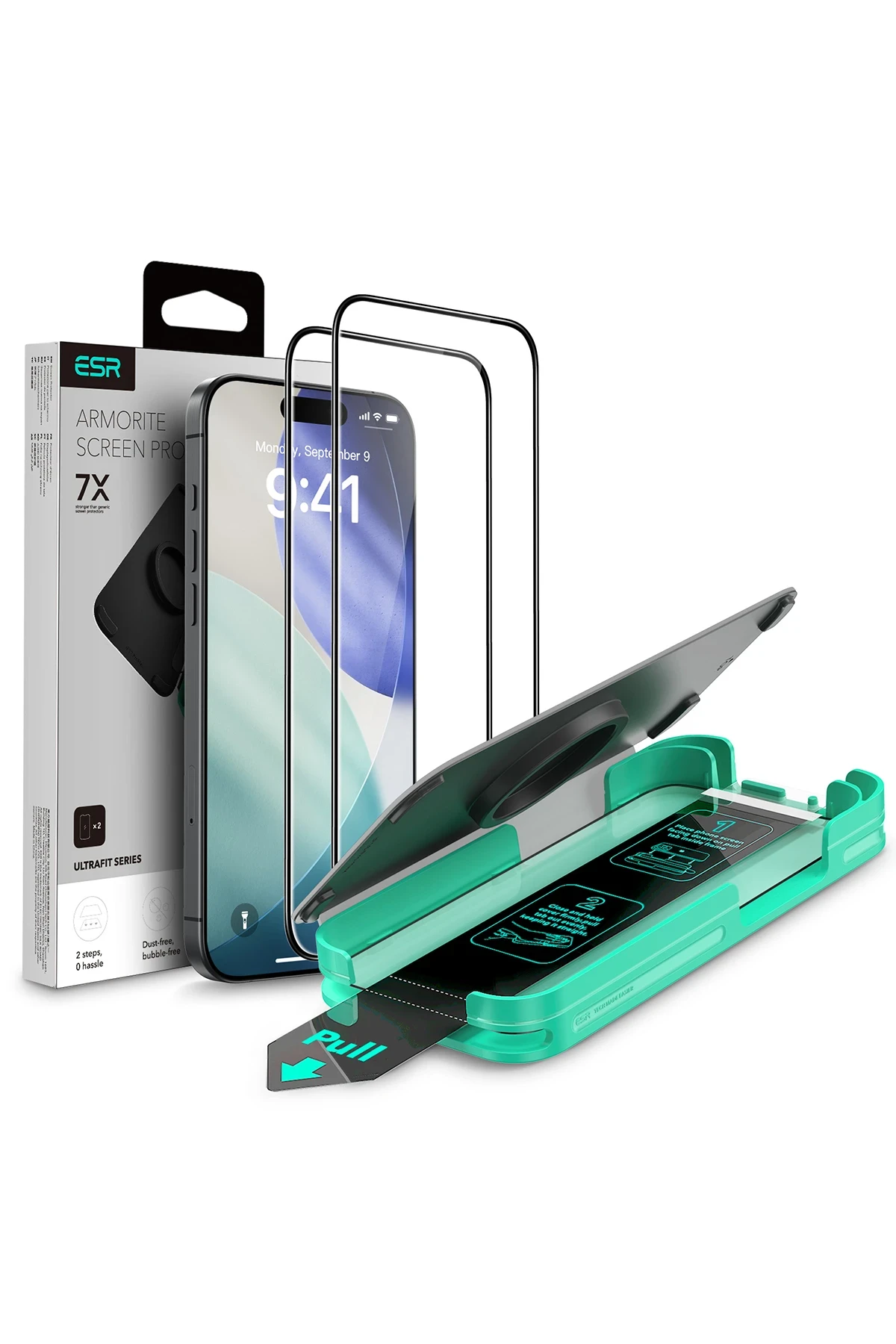ESR Apple iPhone 17 Air UltraFit Armorite 2 Adet Cam Ekran Koruyucu