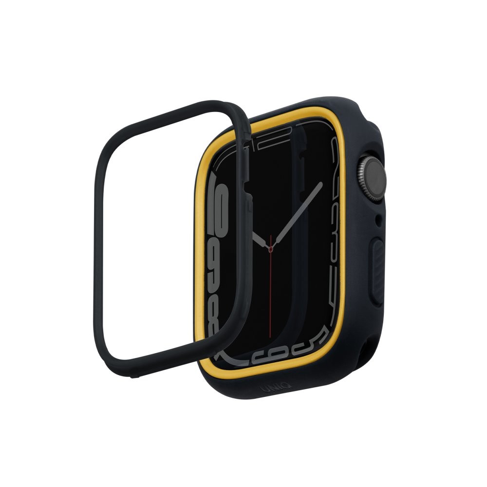 Uniq Apple Watch Moduo Kasa Koruyucu for 49mm - Sarı - Siyah