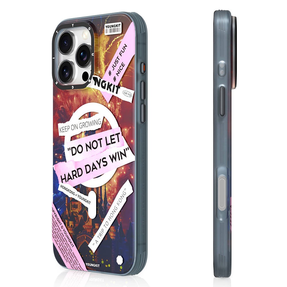Apple iPhone 16 Pro Max Kılıf Magsafe Şarj Özellikli YoungKit A-City Serisi Kapak