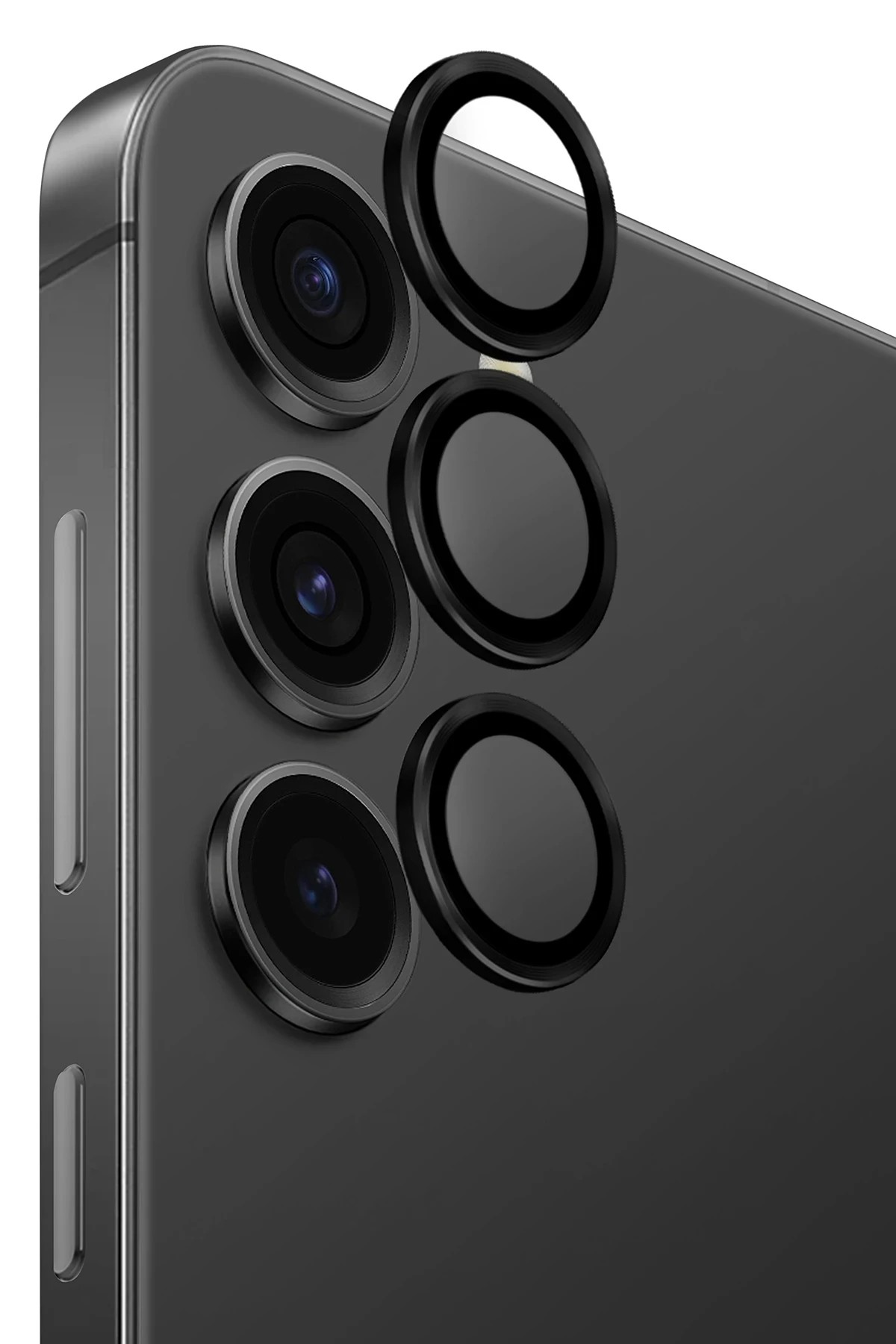 Uniq Samsung Galaxy S25 Optix Alüminyum Kamera Lens Koruyucu