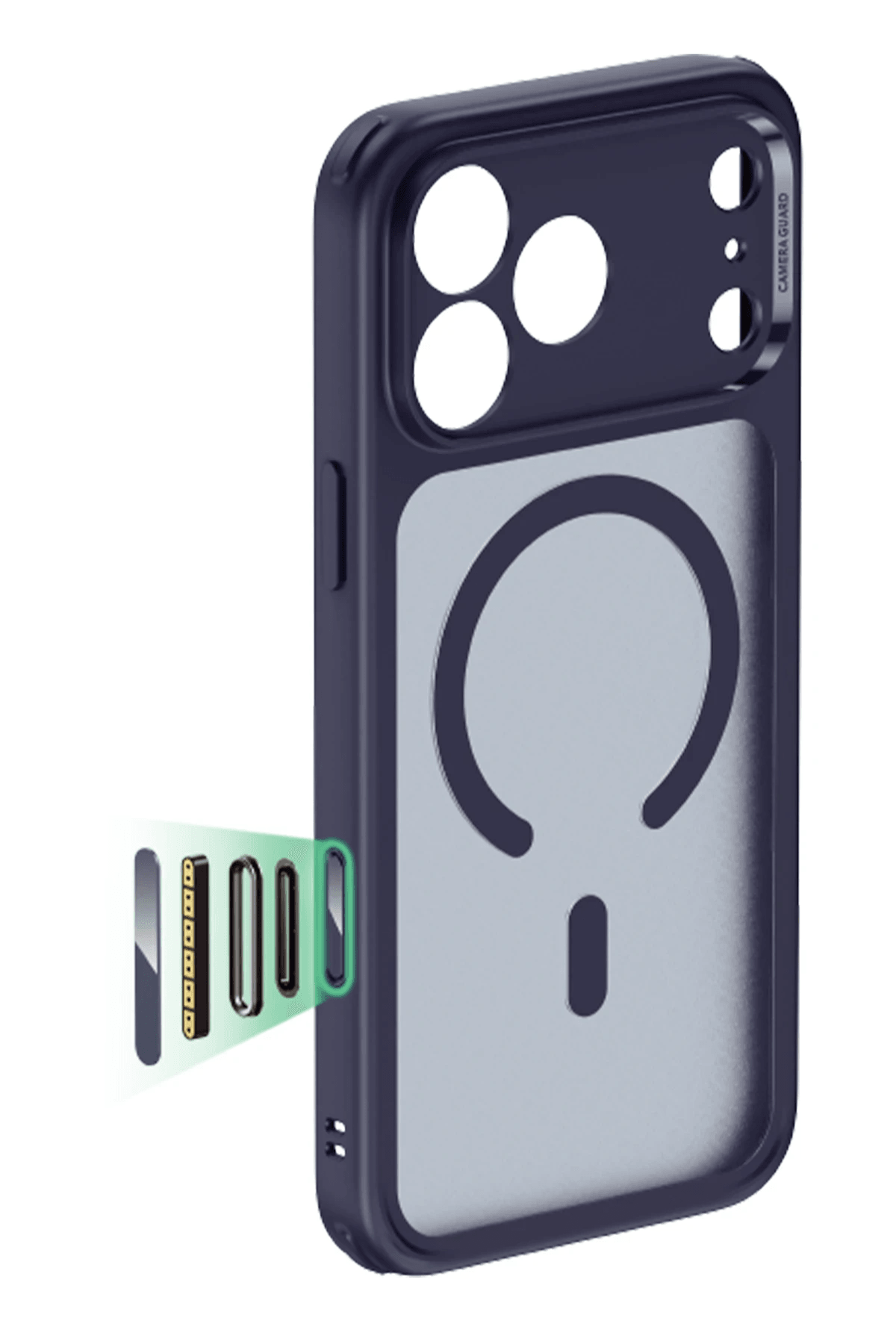 ESR Classic Hybrid Matte Magsafe Kapak - iPhone 17 Pro Max
