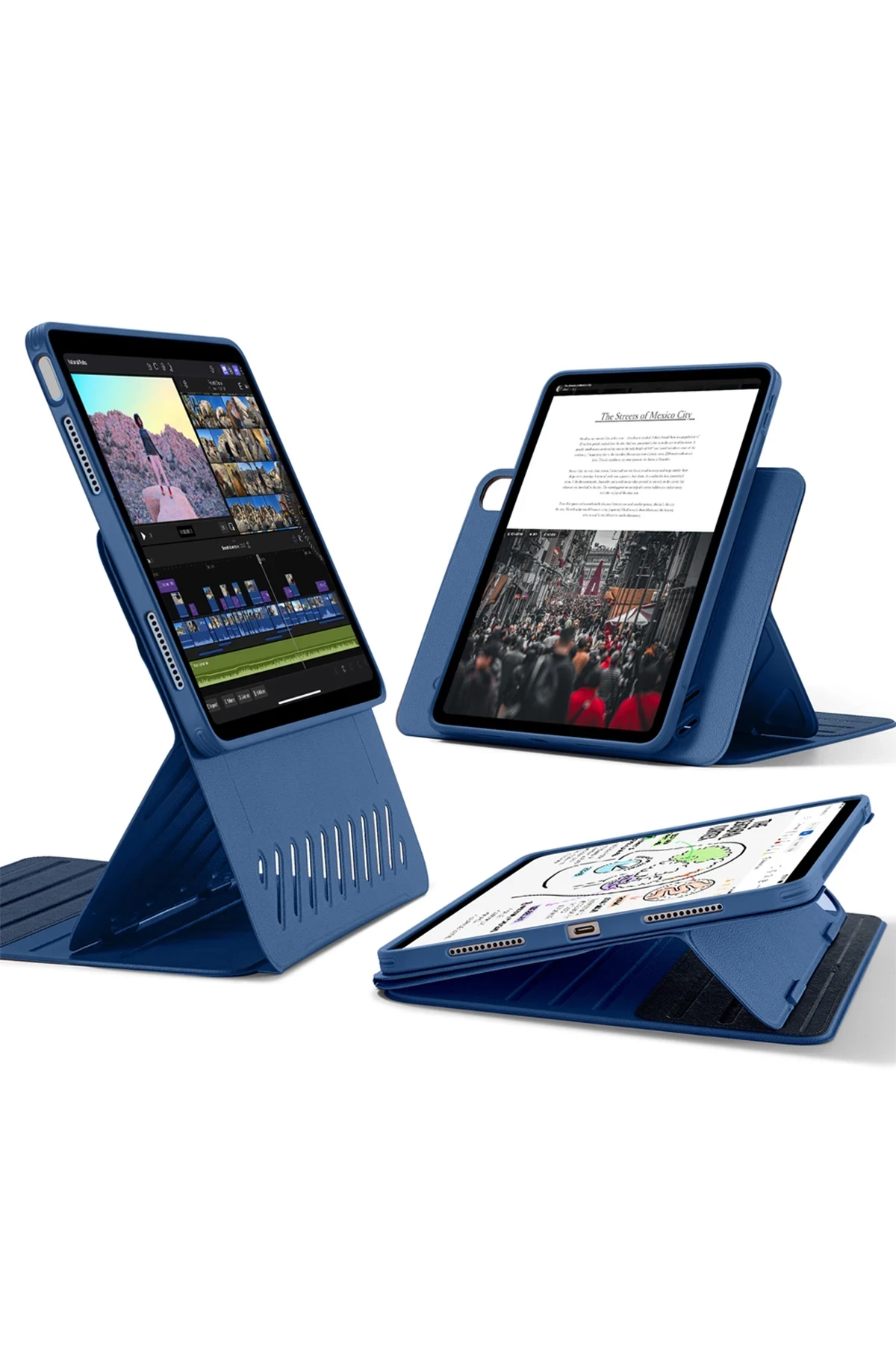 ESR Shift Manyetik Tablet Kılıfı  - Lacivert