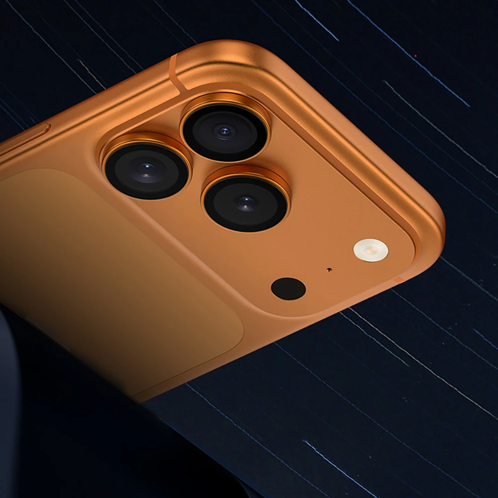 DamperGlass Sapphire Kamera Lens Koruyucu - iPhone 17 Pro / iPhone 17 Pro Max