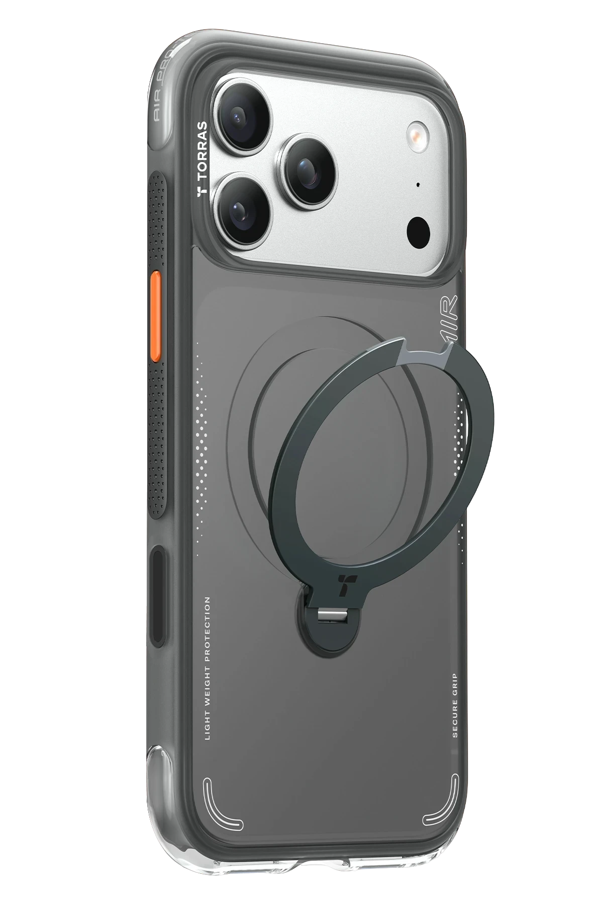 Torras O Stand Spin Air Serisi Magsafe Kılıf - iPhone 17 Pro