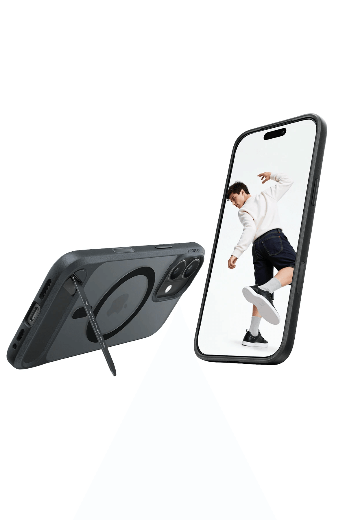 Torras P Stand Serisi Magsafe Kılıf - iPhone 17