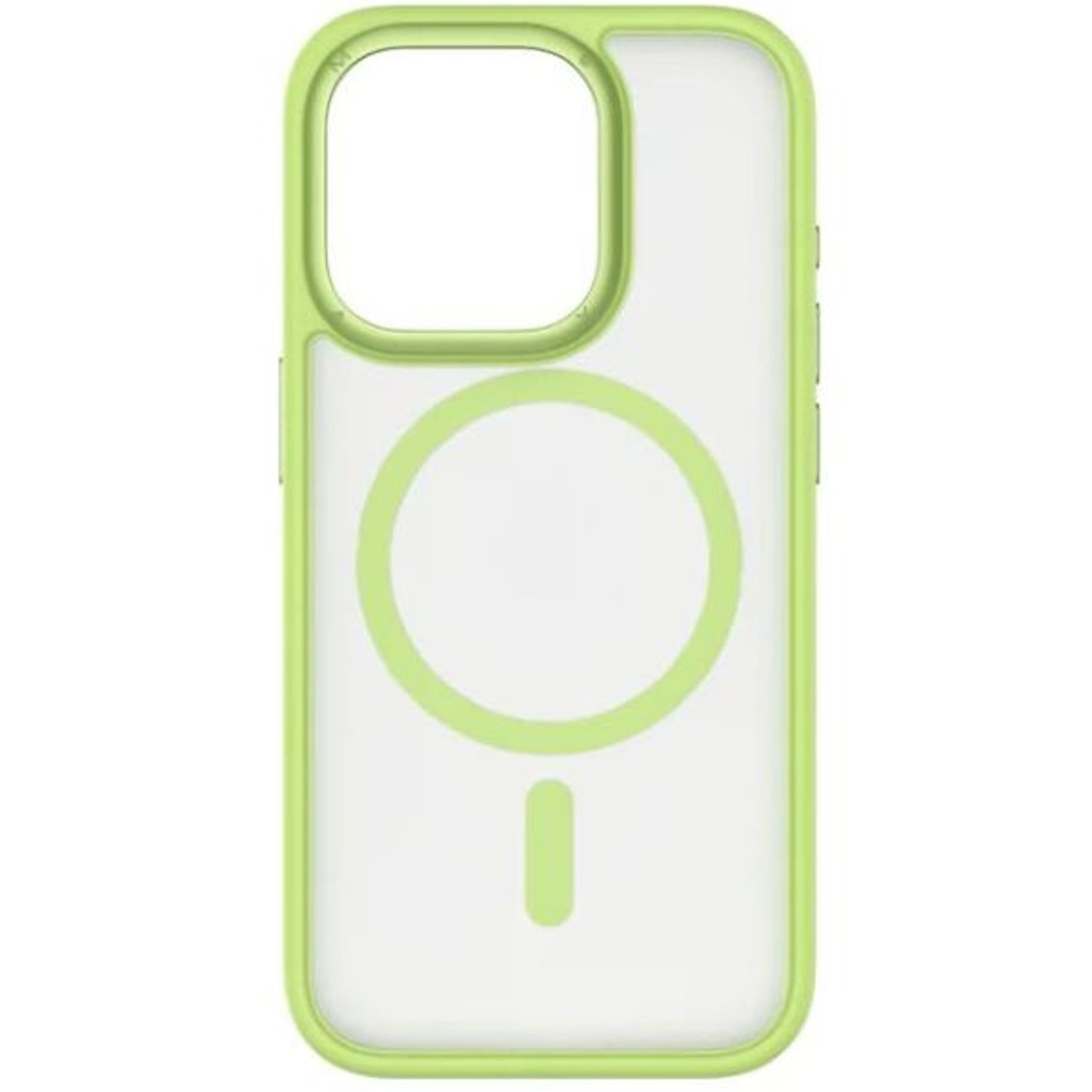 Momax Moxie Magsafe Özellikli Yeşil Kapak for iPhone 15 Pro 