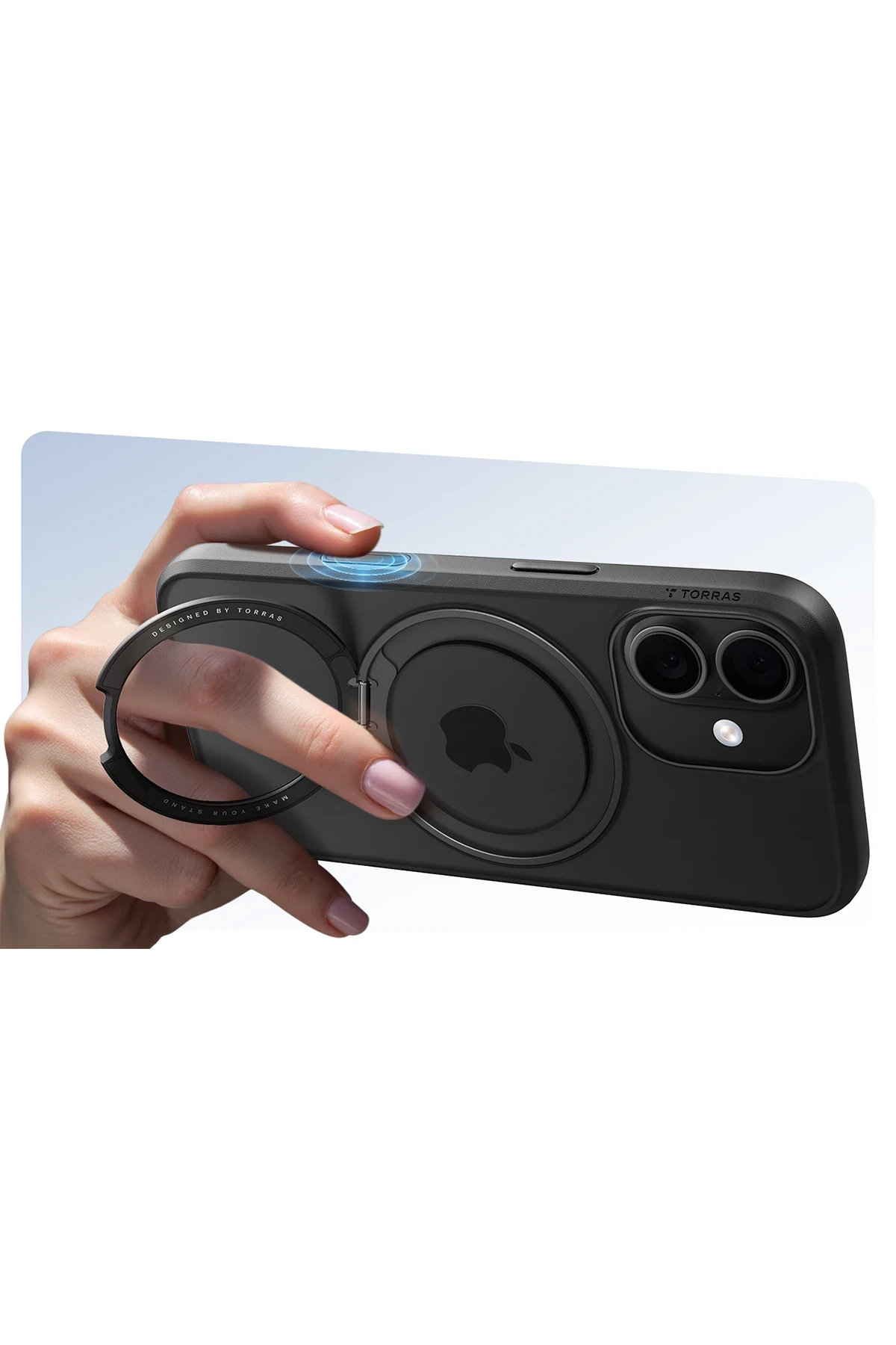 Torras O Stand Pro Serisi Magsafe Kılıf - iPhone 17 
