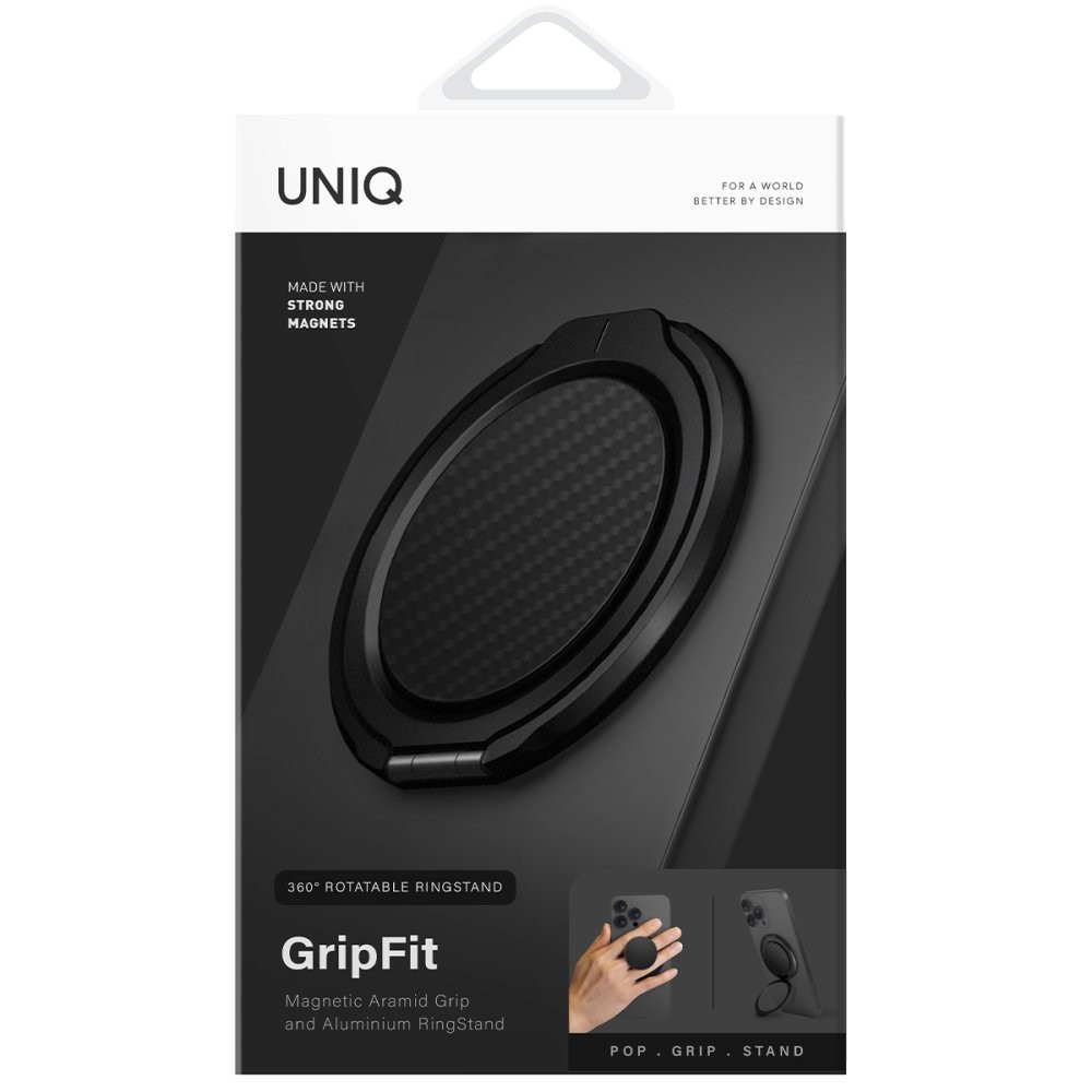 Uniq GripFit Premium 360 Manyetik Magsafe Kickstand Yüzük