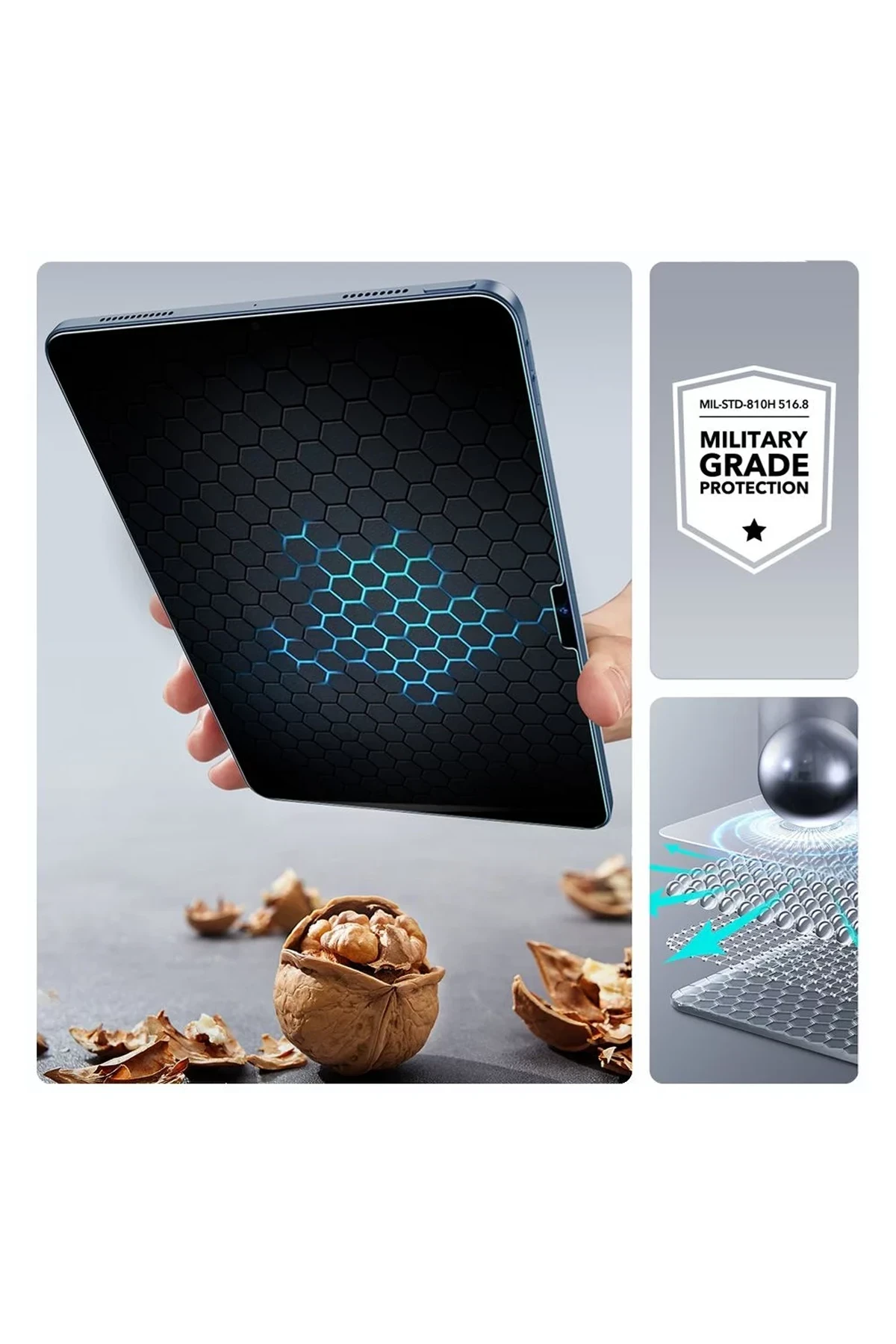 ESR UltraFit Classic AutoKit 2 Adet Tablet Cam Ekran Koruyucu