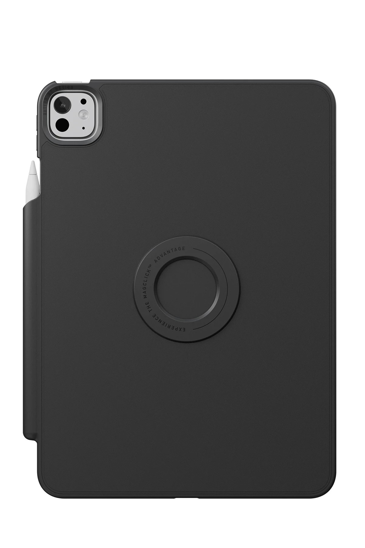 Uniq iPad Rovus Snapmount 360 Derece Dönebilen Manyetik Tablet Kılıf - Siyah