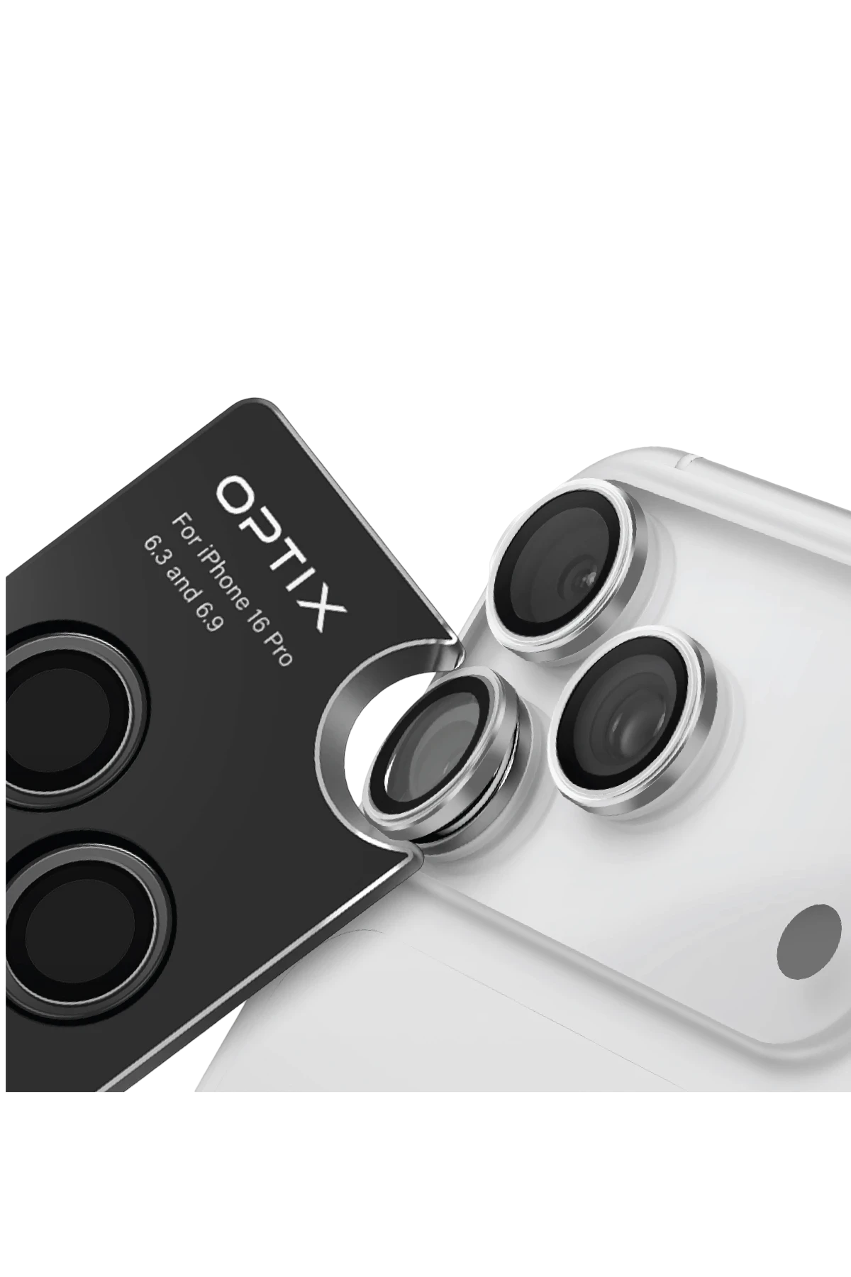 Uniq Apple iPhone 17 Pro / 17 Pro Max Optix Alüminyum Kamera Lens Koruyucu