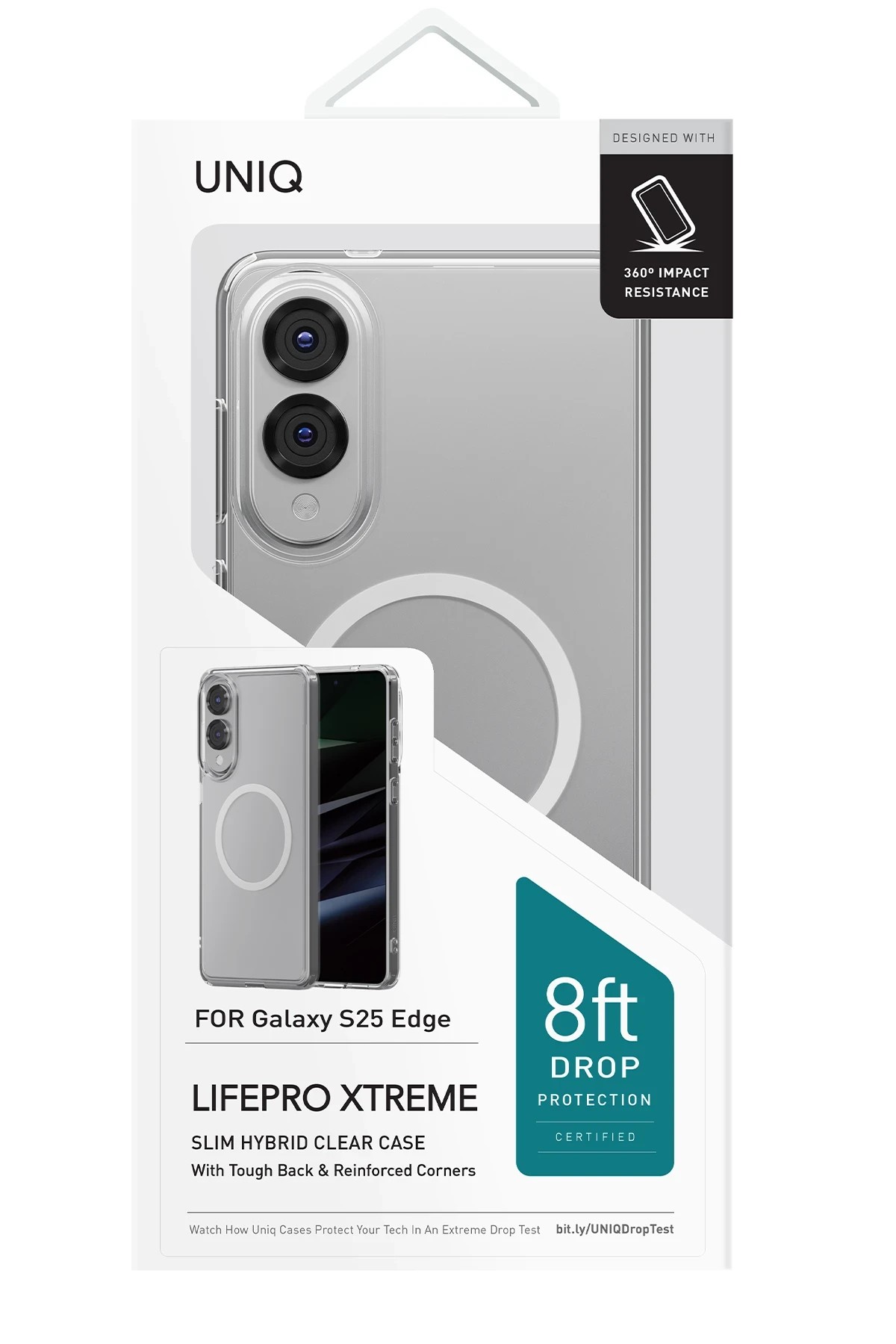 Uniq Samsung S25 Edge LifePro Xtreme Magsafe Kapak