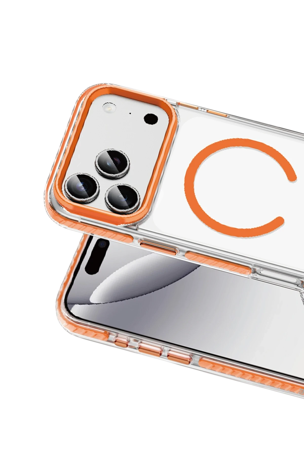 Keephone Shockstar Darbe Şeritli Magsafe Kapak - iPhone 17 Pro Max