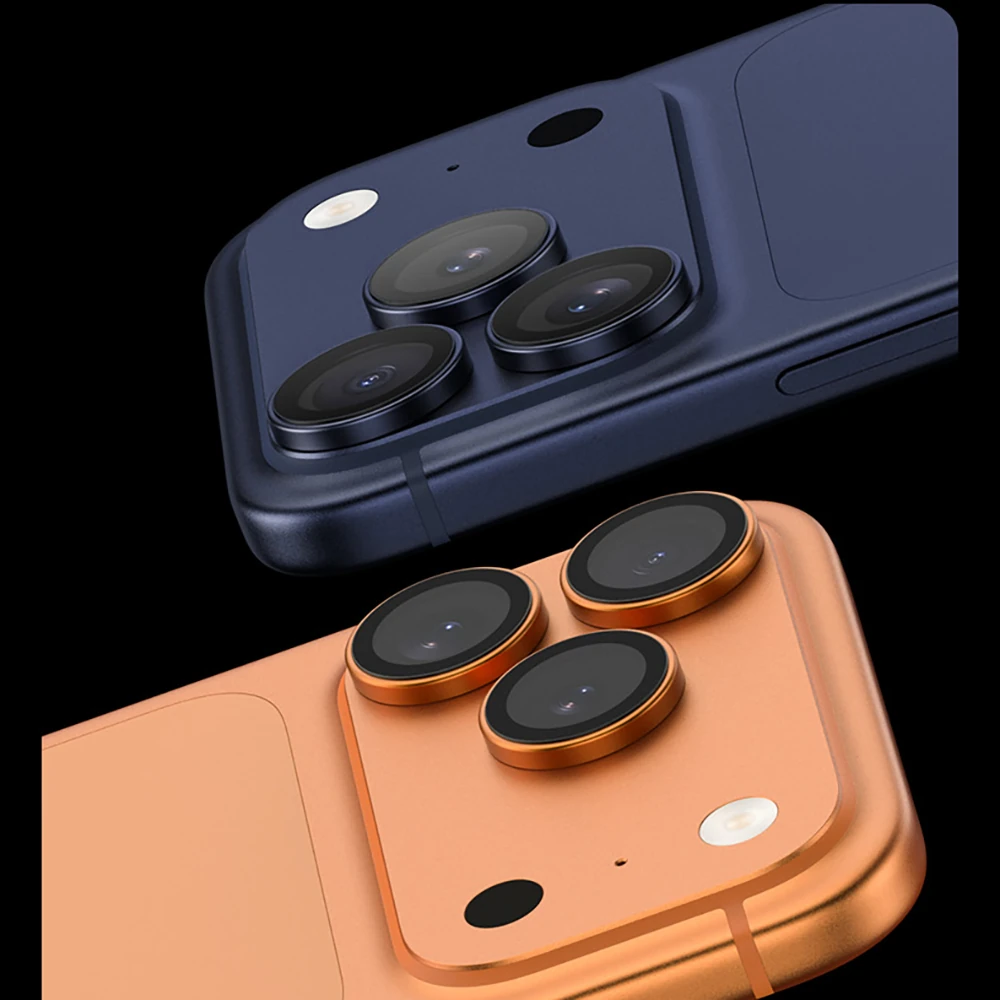 DamperGlass Sapphire Kamera Lens Koruyucu - iPhone 17 Pro / iPhone 17 Pro Max