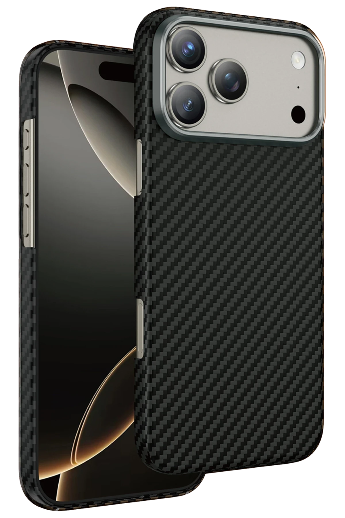 Keephone Kevlar 1500D Aramid Fiber Kılıf - iPhone 17 Pro Max