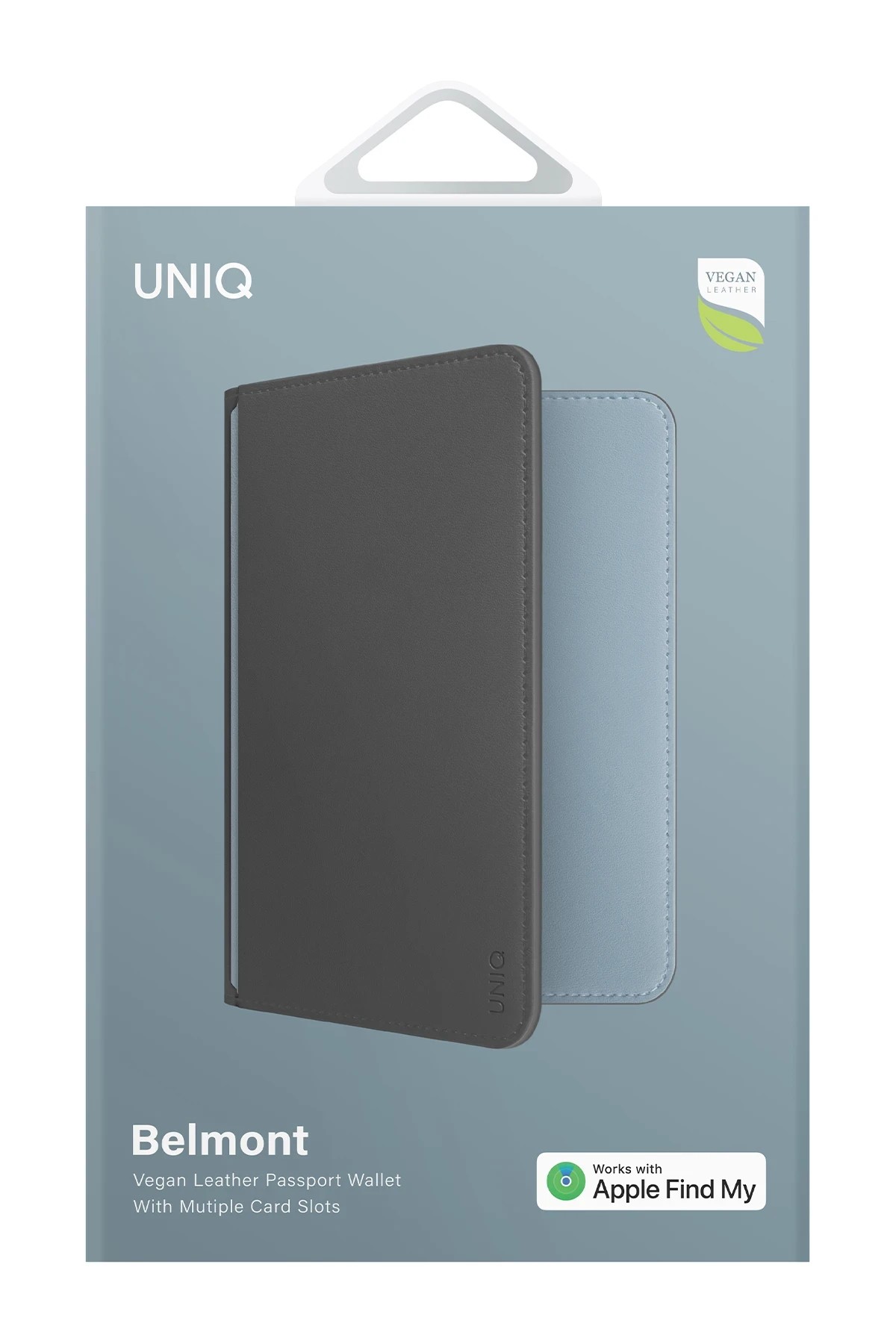 Uniq Belmont RFID-Block Vegan Deri Kart ve Pasaport Tutucu
