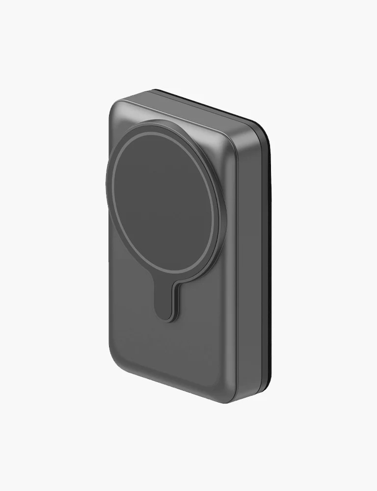 Energea MagWallet Card 10K 10.000 mAh 20W Type-C ve 15W Kablosuz Şarj Çıkışlı Ekstra Stand Özellikli Magsafe Kartlıklı PD Hızlı Şarj Magsafe Powerbank 