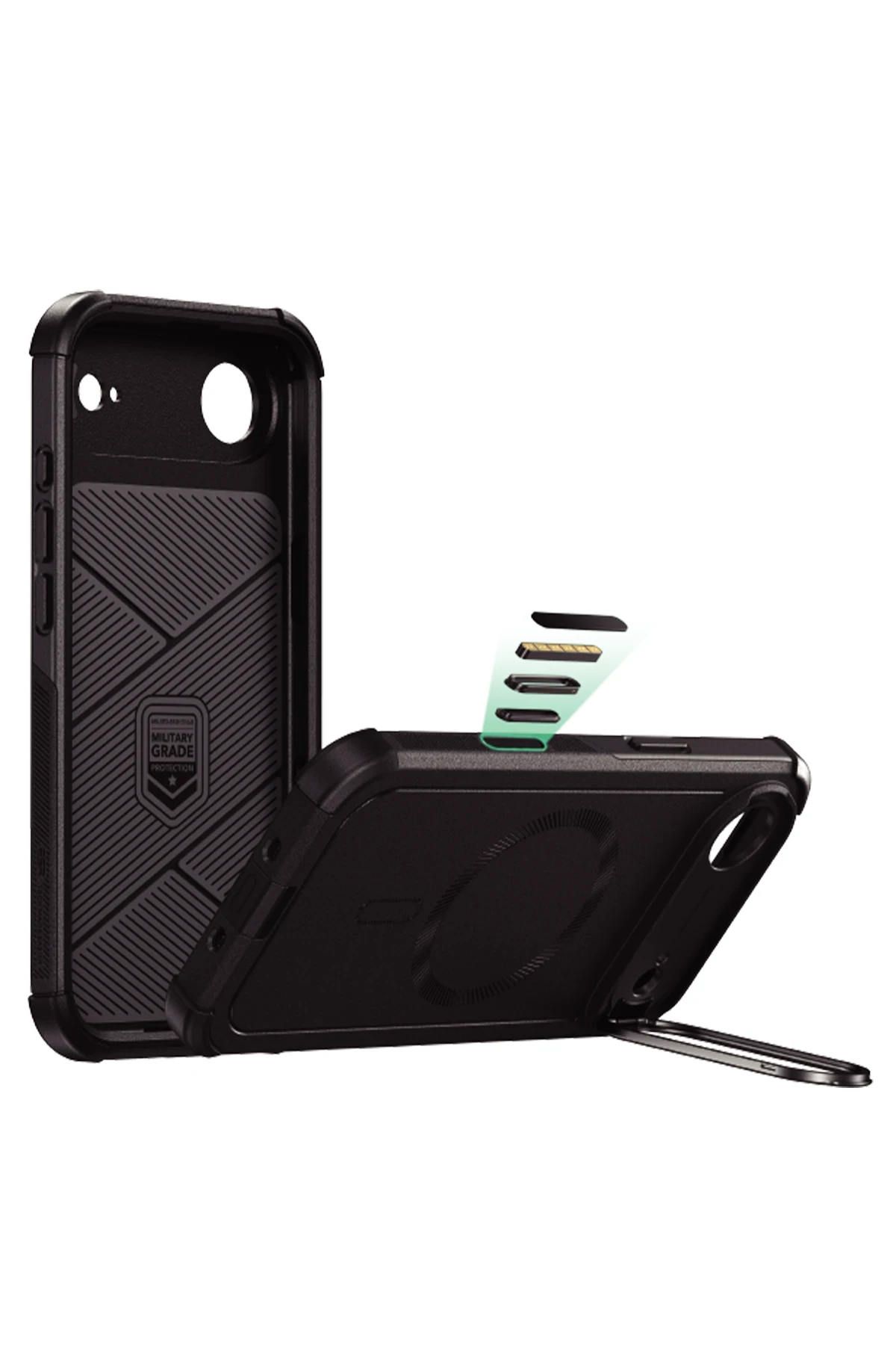 ESR Cyber Tough Magsafe Stantlı Kapak - iPhone 17 Air