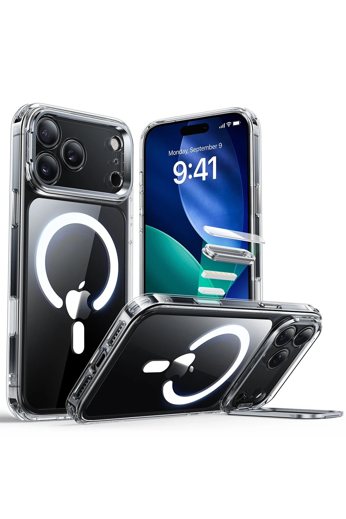 ESR Classic Hybrid Magsafe Standlı Kapak - iPhone 17 Pro 