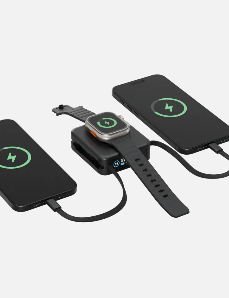 Energea MagPac Mini Plus Dijital Göstergeli 10.000 mAh Kablosuz Şarj Destekli Magsafe Powerbank