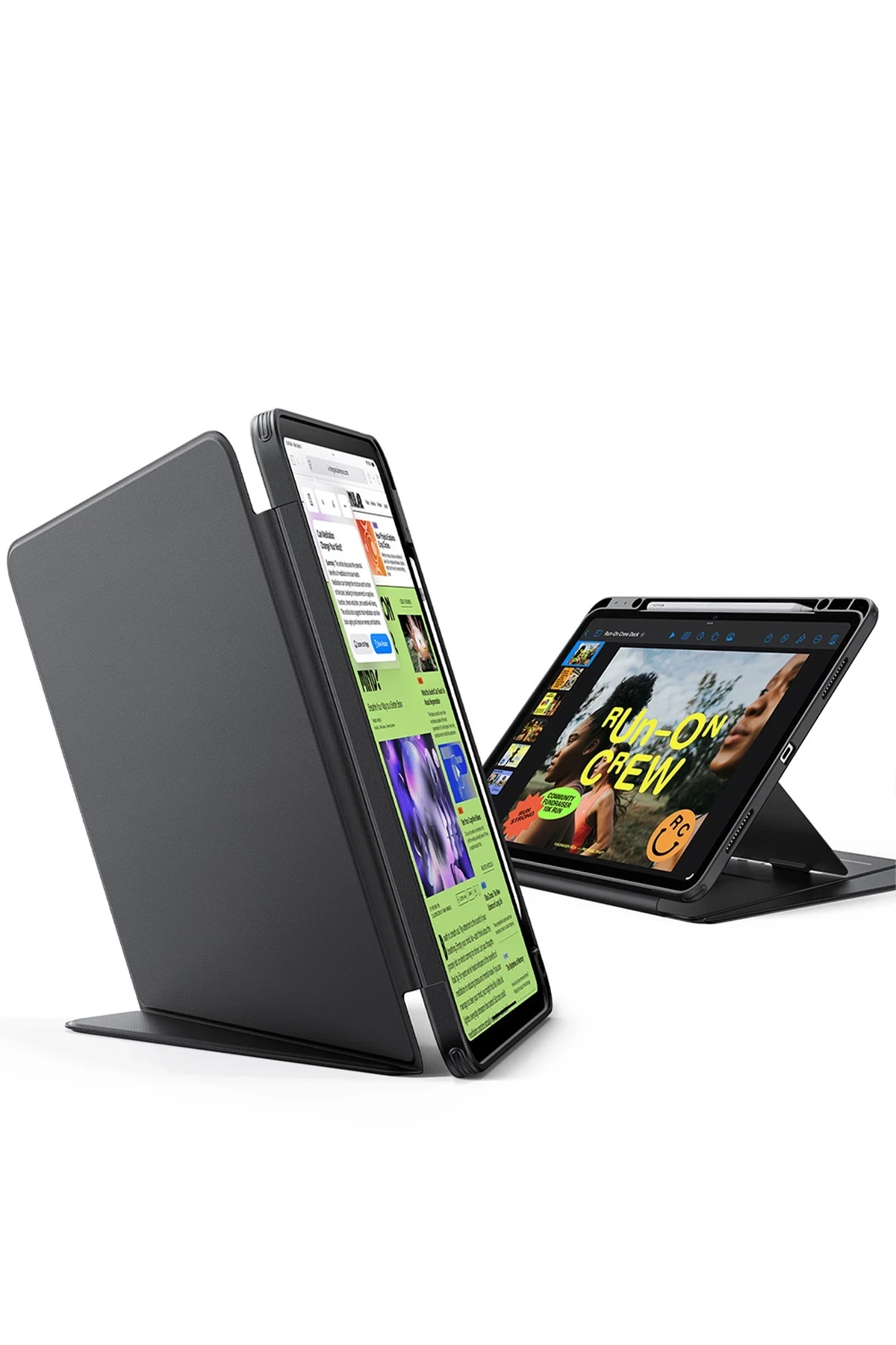 ESR Flip Hybrid Kalemlikli Tablet Kılıfı - Siyah