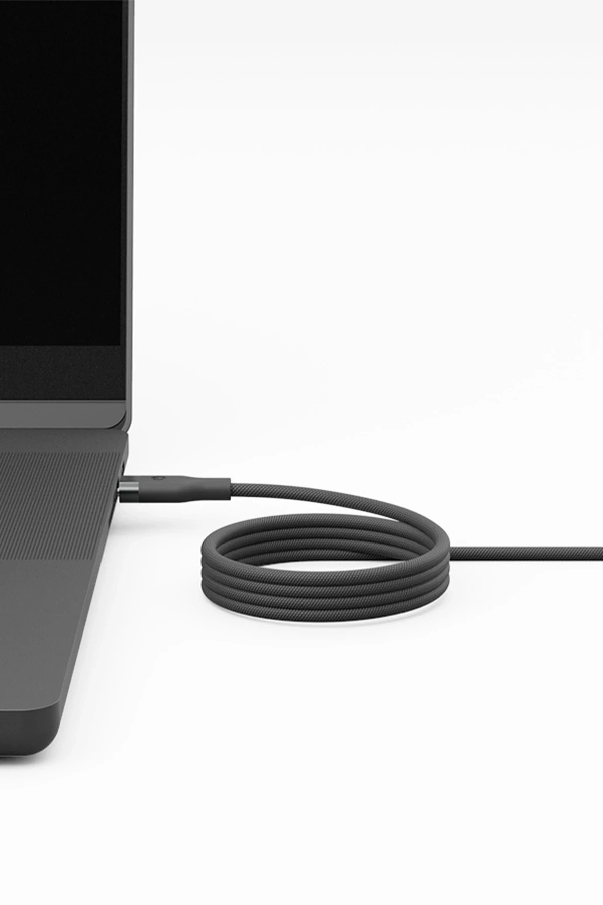 Energea Helix 1.5M 100W Manyetik Katlanma Özellikli Type-C to Type-C PD Hızlı Şarj Kablo