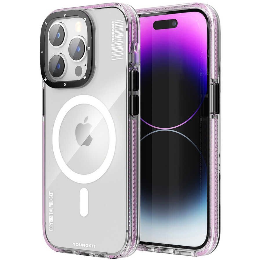 iPhone 13 Pro YoungKit Exquisite Serisi Kılıf - Pembe