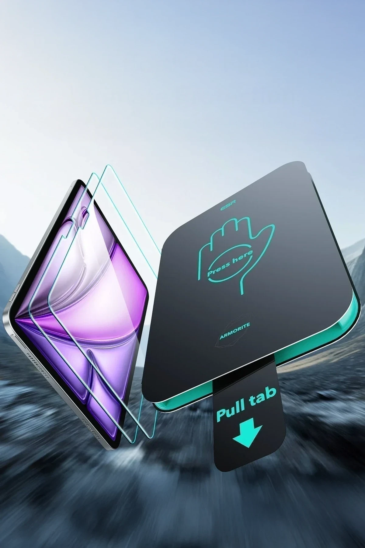 ESR UltraFit Armorite AutoKit 2 Adet Tablet Cam Ekran Koruyucu