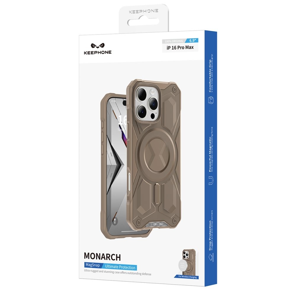 Keephone iPhone 16 Pro Monarch Magsafe Kılıf 