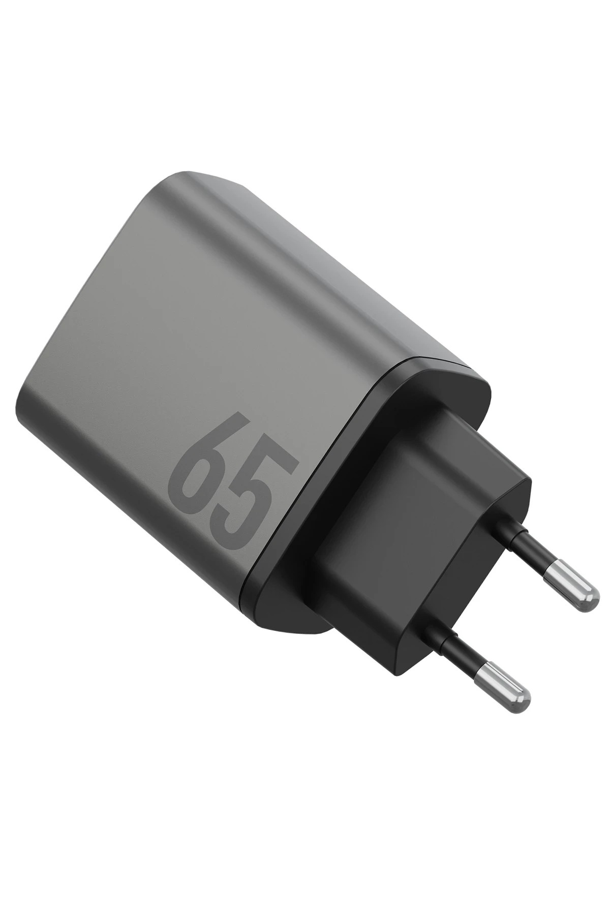 Energea AmpCharge GaN65 2 Adet 65W Type-C ve 30W USB 3.0 Çıkışlı Hızlı Şarj Aleti