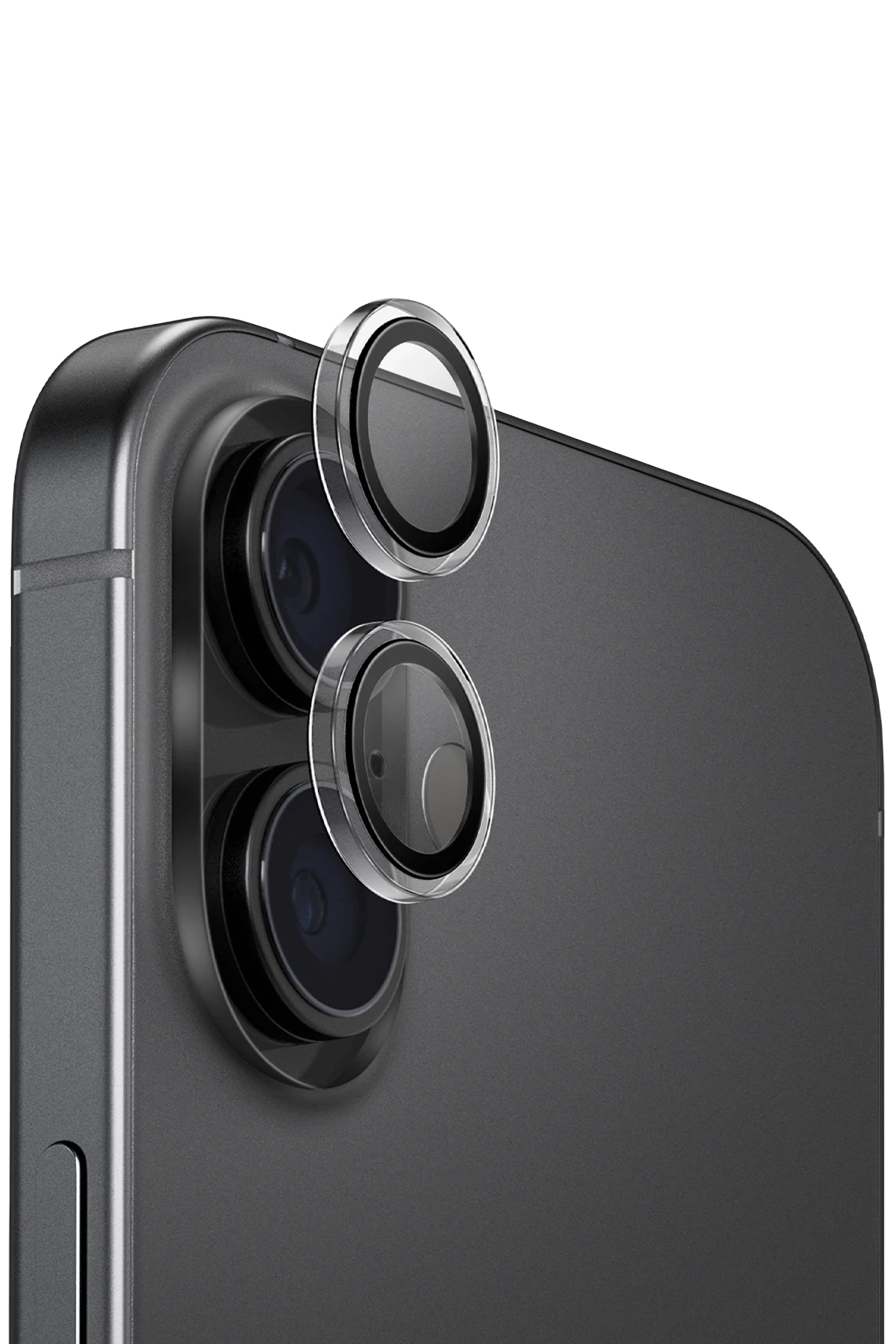 Uniq Apple iPhone 17 Optix Kamera Lens Koruyucu - Şeffaf