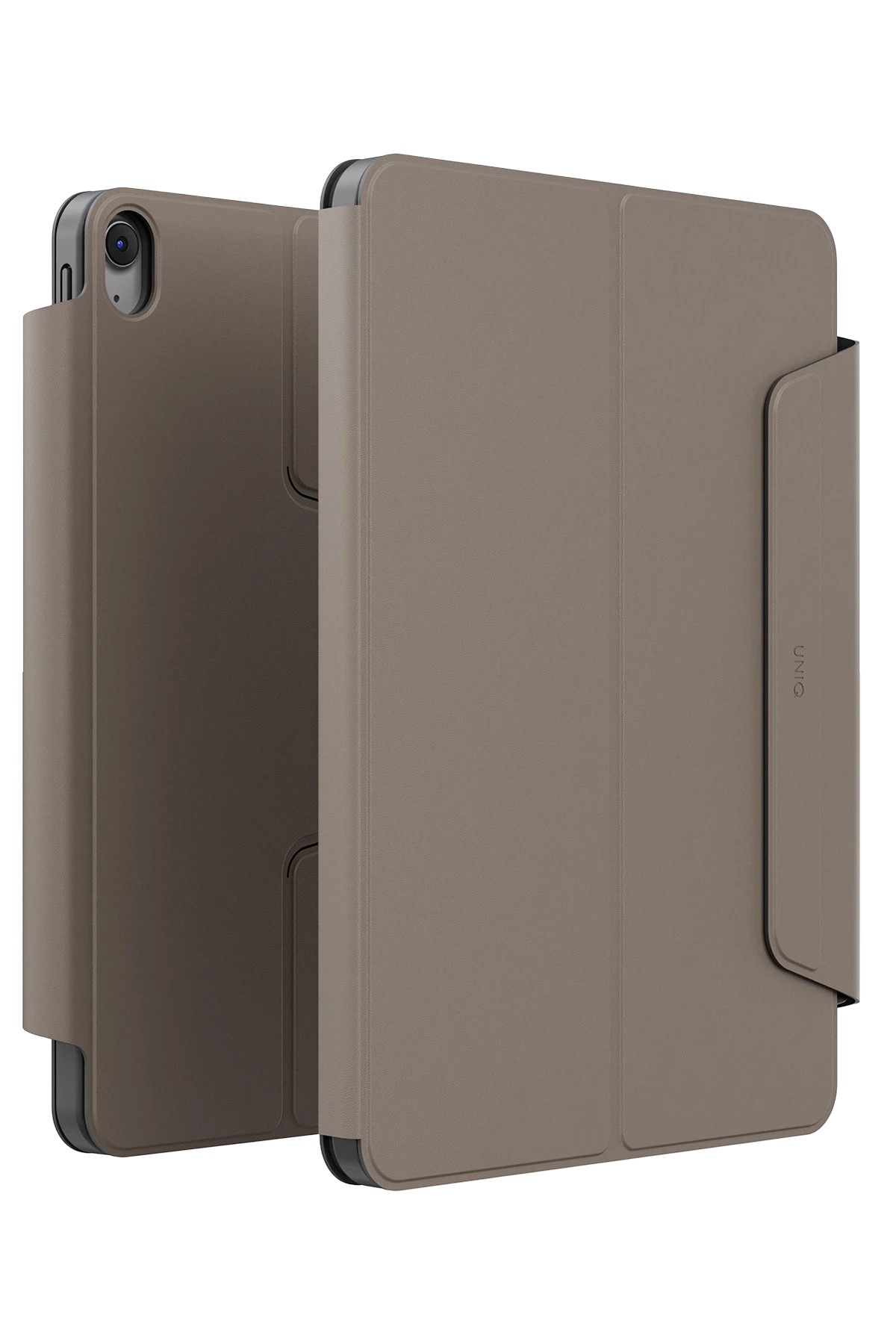 Uniq iPad Rovus Snapmount 360 Derece Dönebilen Manyetik Tablet Kılıf - Gri