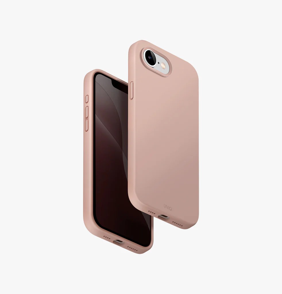 Uniq iPhone 16E Lino Heu Hybrid Magsafe Kılıf - Pembe