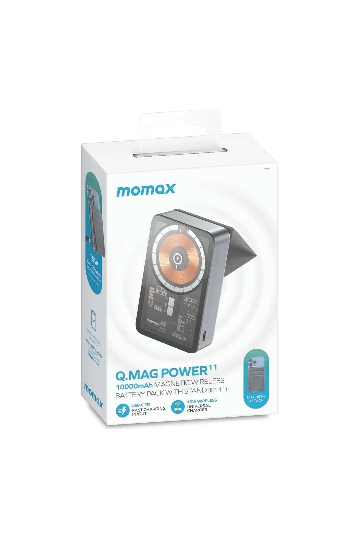 Momax Q.mag Power 11 10.000 Mah Magsafe Standlı Powerbank