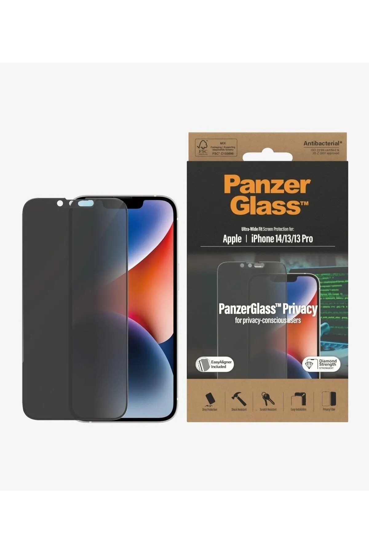 PanzerGlass Apple Iphone 14 /13/13 Pro Privacy Ekran Koruyucu 