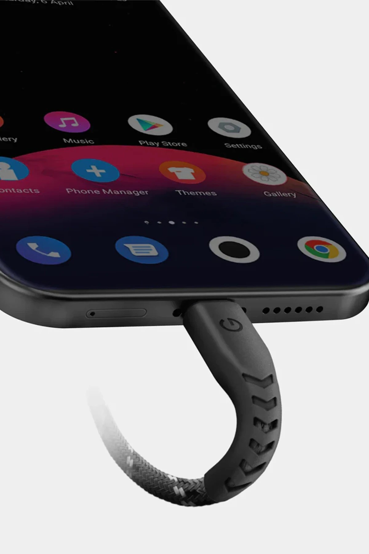 Energea NyloFlex USB 2.0 3M 3A USB to Type-C Hızlı Şarj Kablo 