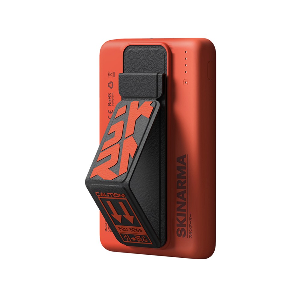 SkinArma Spunk Taşınabilir Wireless Şarj ve PD Hızlı Şarj Özellikli Powerbank 15W 5000mAh