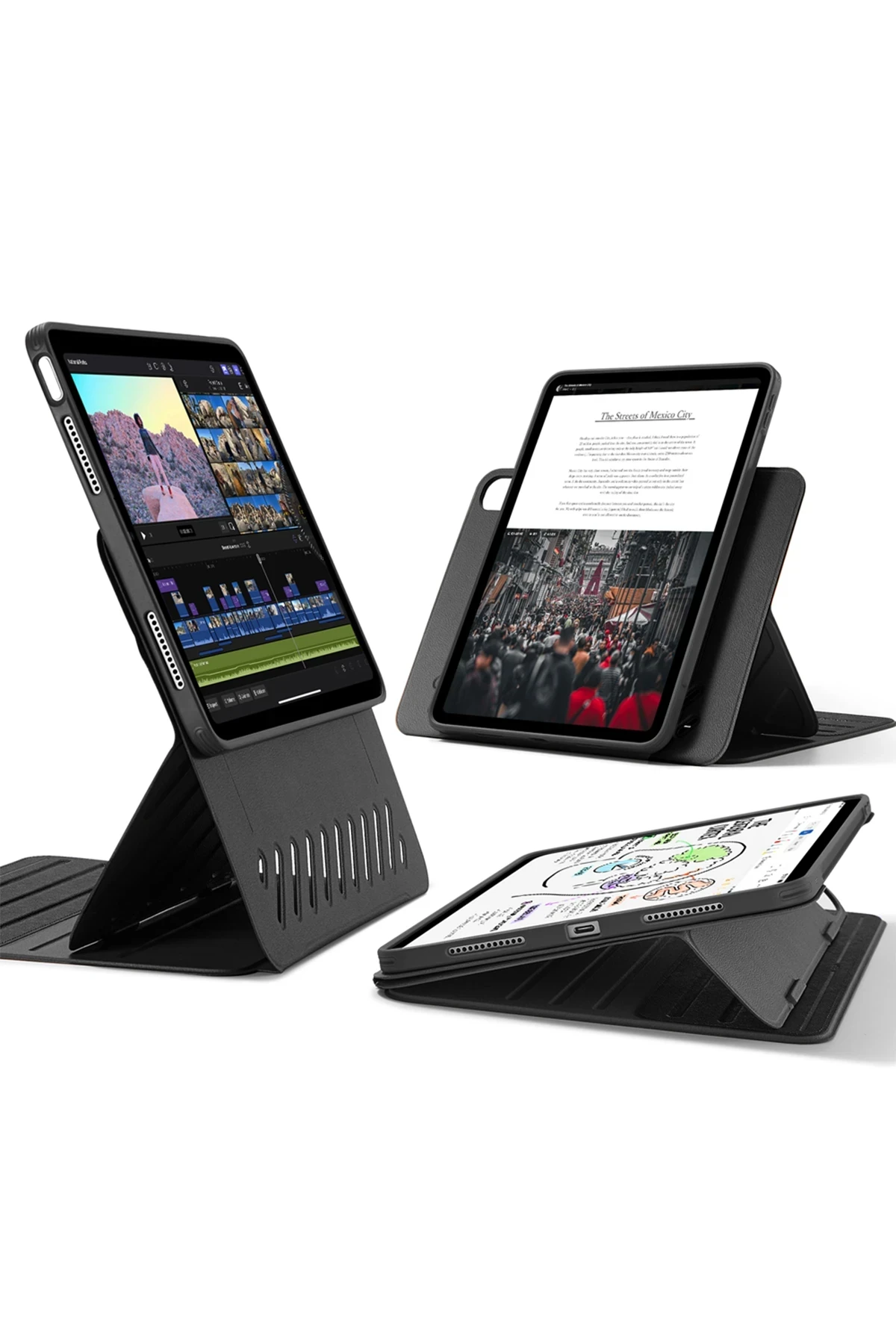 ESR Shift Manyetik Tablet Kılıfı  - Siyah