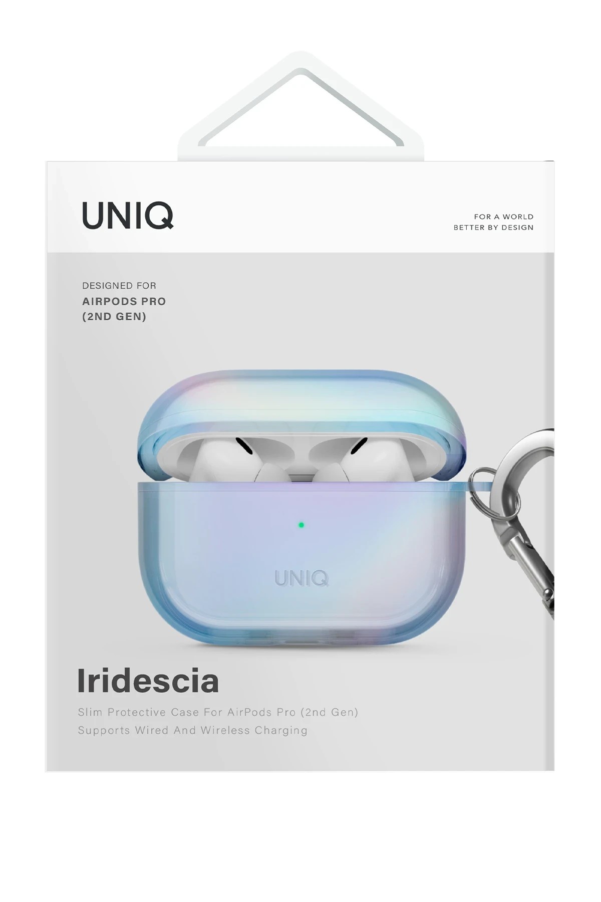 Uniq Airpods Pro 2 (2.nesil) Iridescia Hang Kılıf 