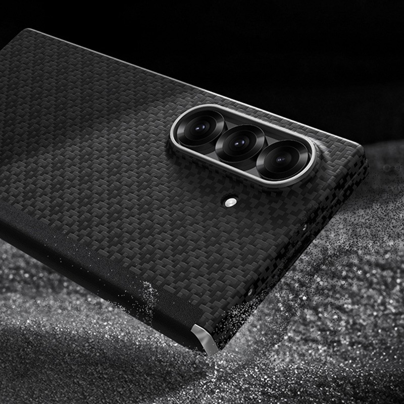 Galaxy Z Fold 7 Kılıf M-Safe Şarj Özellikli Benks ArmorAir ArmorGrid Serisi Kevlar Kapak