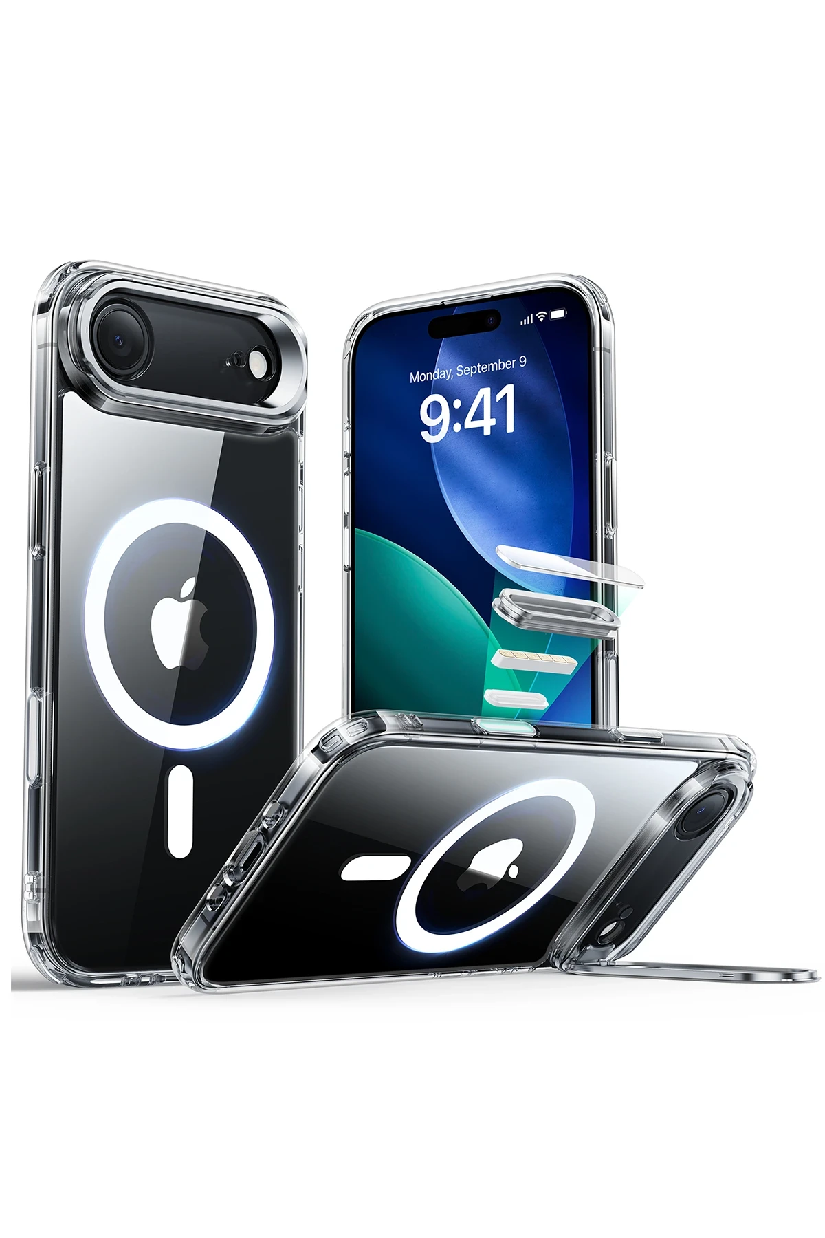 ESR Classic Hybrid Magsafe Standlı Kapak - iPhone 17 Air 