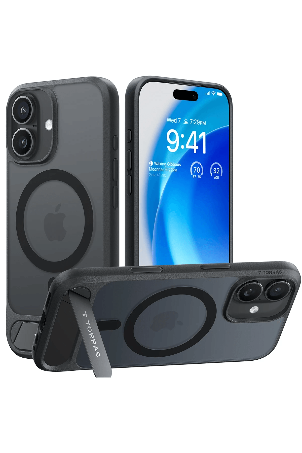 Torras P Stand Serisi Magsafe Kılıf - iPhone 17