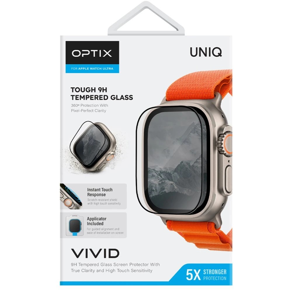 Uniq Optix Vivid Apple Watch Ultra 49mm Ekran Koruyucu